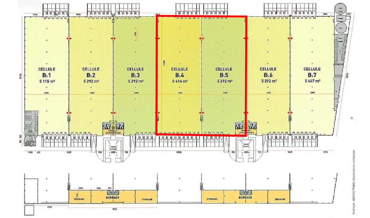 Entrepôt classe a Lauwin-Planque 11512m² Location entrepôt classe a Lauwin-Planque Nord OLLOG2203907 2